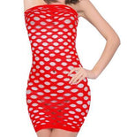 Women's Sexy Lingerie With High Slit Bodycon Skirt Women's Lingerie Unbranded Red One Size