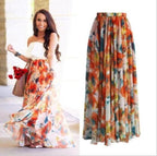 Women's Bohemian Maxi Skirt