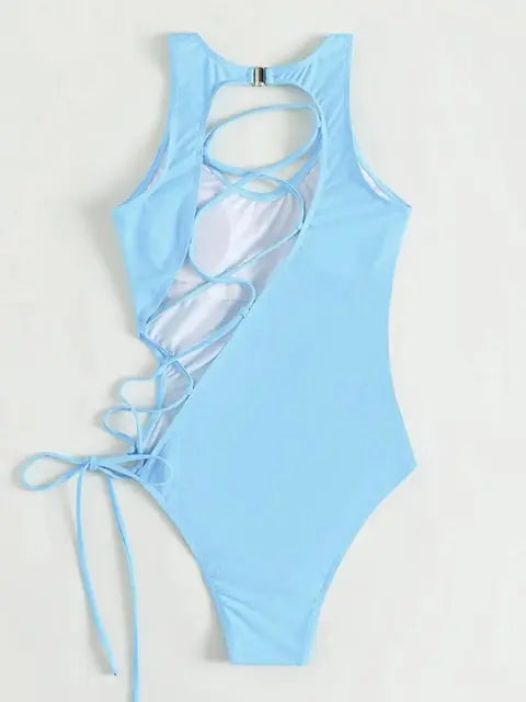 Women's Strappy Swimwear Bikini Set