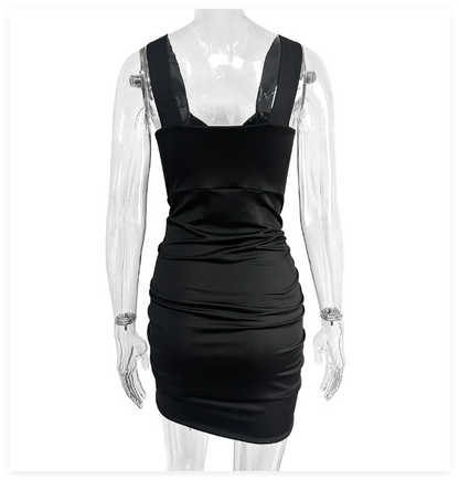 Women's Pleated Sheath Dress