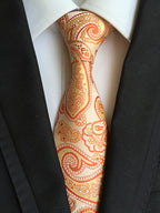 Men's High-Density Paisley Tie