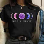Women's Aesthetic Universe Planets Graphic T Shirt