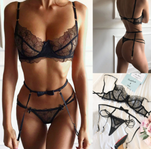 Women's Aida Sexy Lingerie Set Women's Lingerie Unbranded