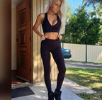 Women's Yoga Apparel Activewear Set