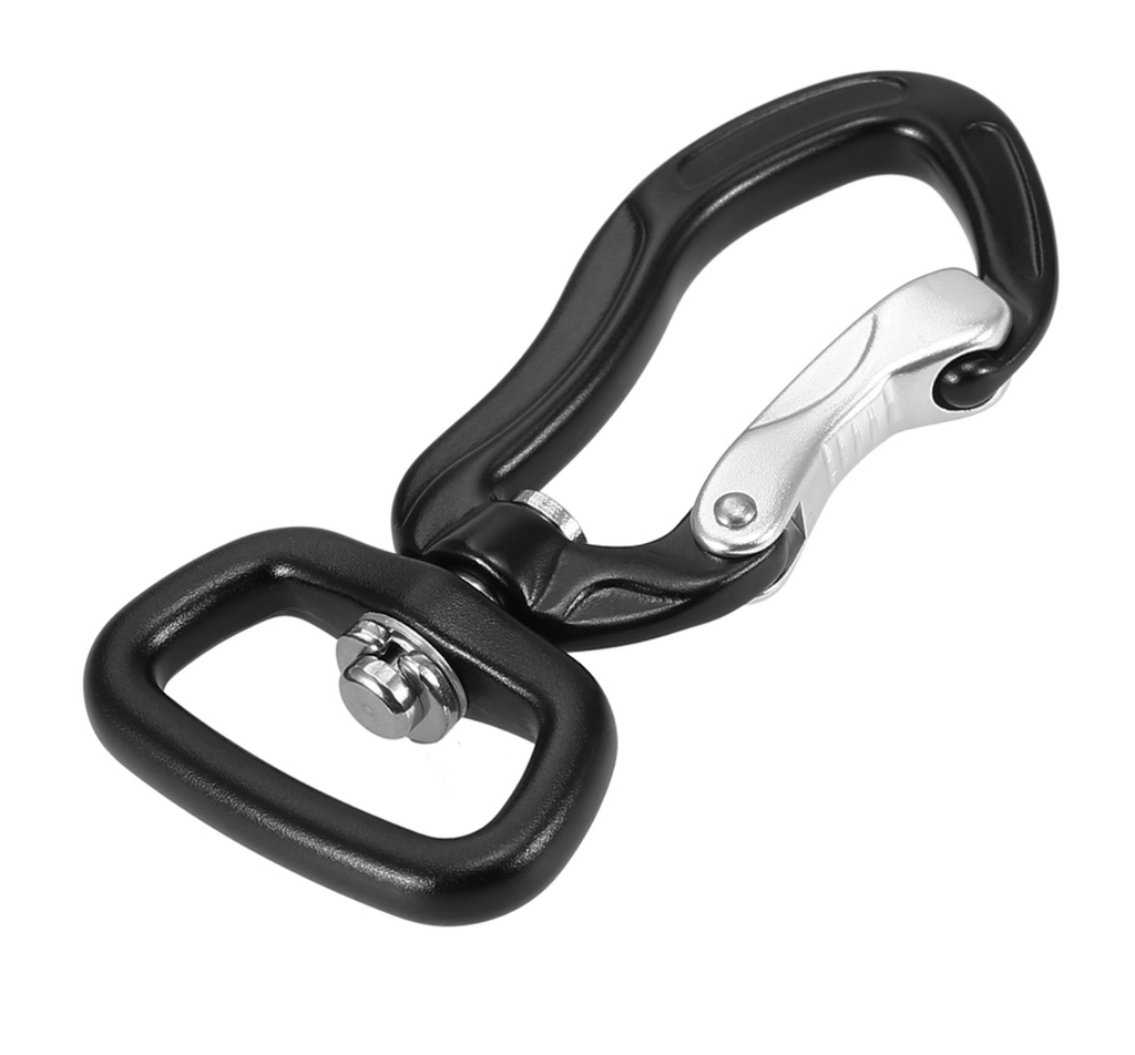 Aluminum Climbing Carabiner with Strap Hook ILLUSION CO