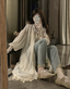 Women's Fringe Long Shirt