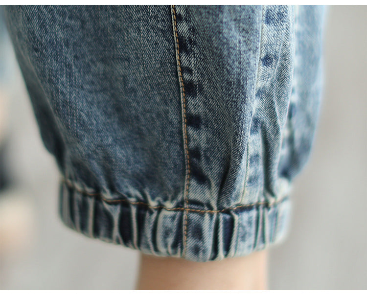 Women's Denim Tank Top Jumpsuit