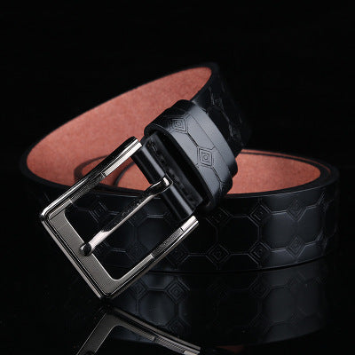 Men's Faux Leather Belt