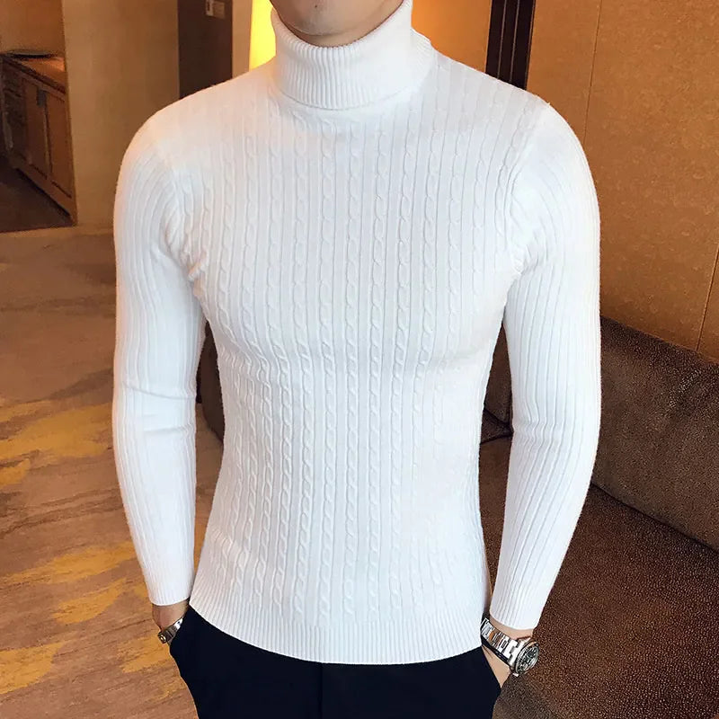 Warm Turtleneck Sweatwear For Men