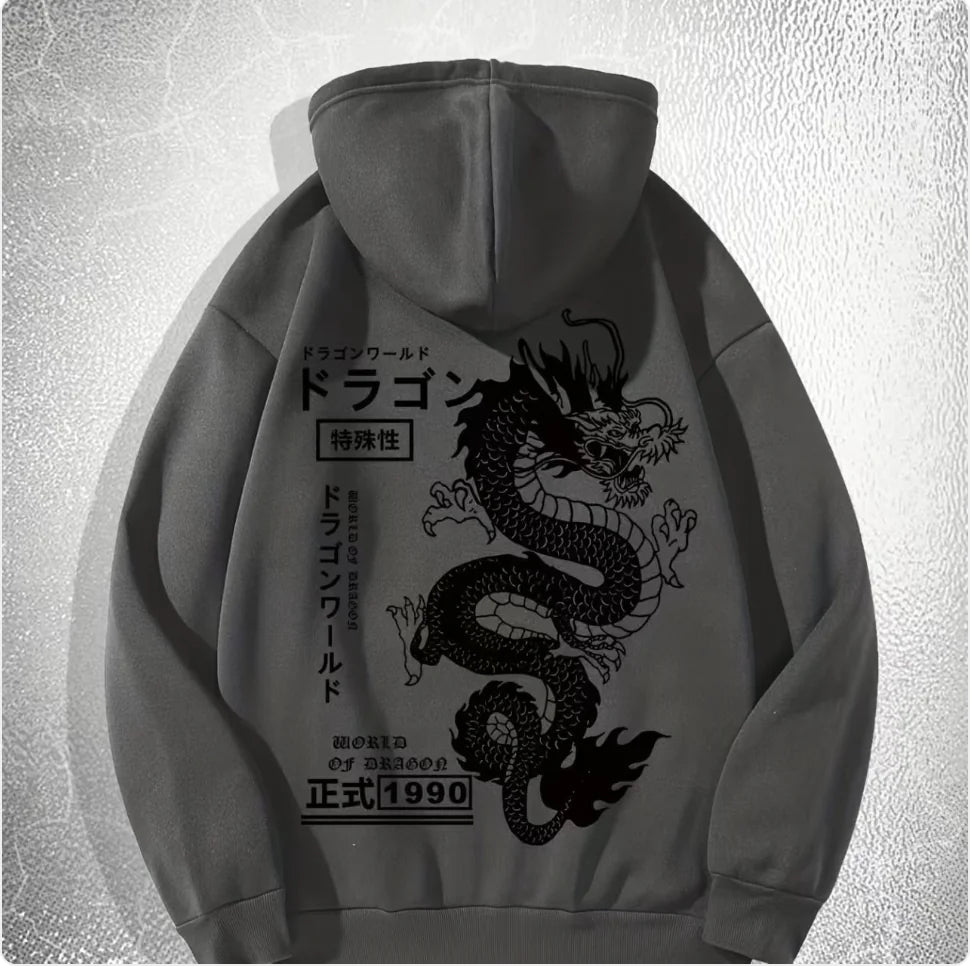 Unisex Dark Printed Hoodie