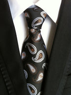Men's High-Density Paisley Tie