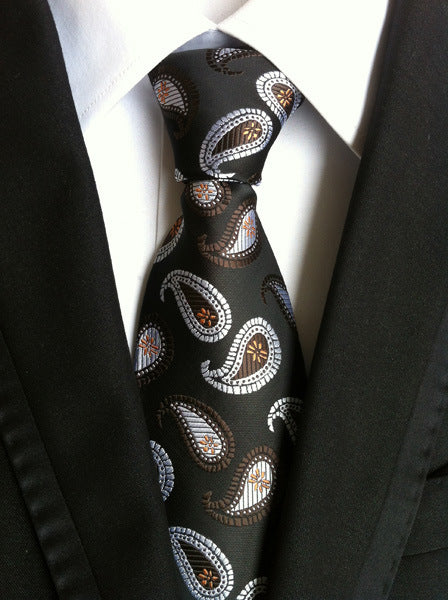 Men's High-Density Paisley Tie