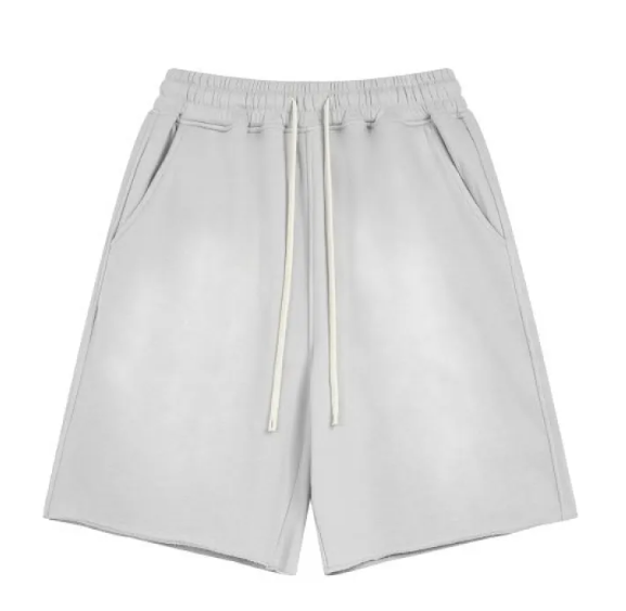 Men's Vintage Washed Denim Shorts & Tops
