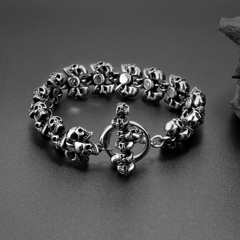 Men's Vintage Gothic Punk Bracelet
