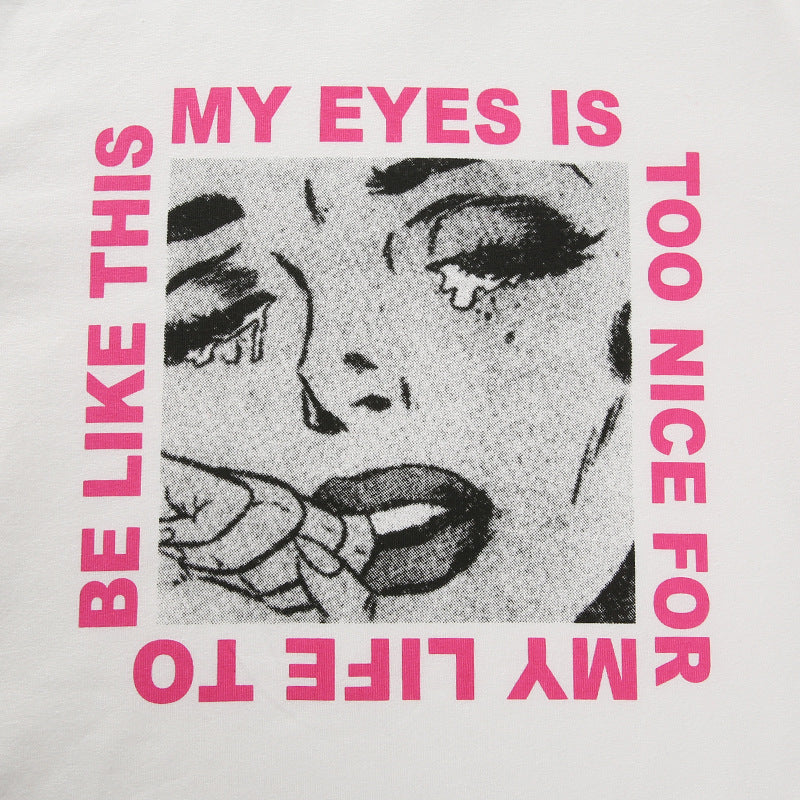 Women's Long Sleeve Printed T Shirt