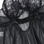 Women's Lace Lingerie Nightgown