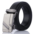 Men's Versatile PU Leather Automatic Buckle Belt