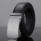 Men's Alloy Automatic Buckle Genuine Leather Belt
