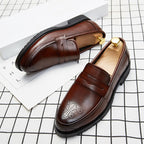 Formal Leather Shoes for British Businessmen
