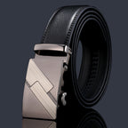 Men's Premium Leather Belt with Automatic Buckle