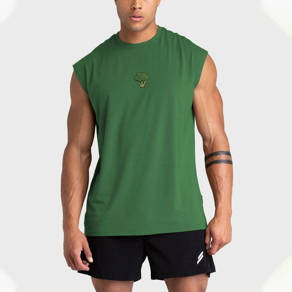 Men's Fitness Tank Top LooseFit Muscle Shirt