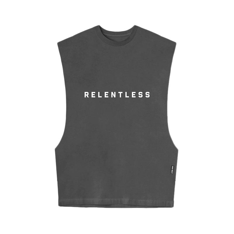 Men's Summer Sports Tank Top Loose Fit Casual Tee