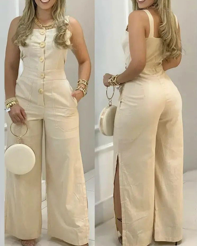 Women's "Vest Jumpsuit"
