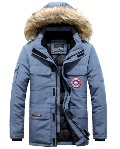Mens Winter Quilted Jacket