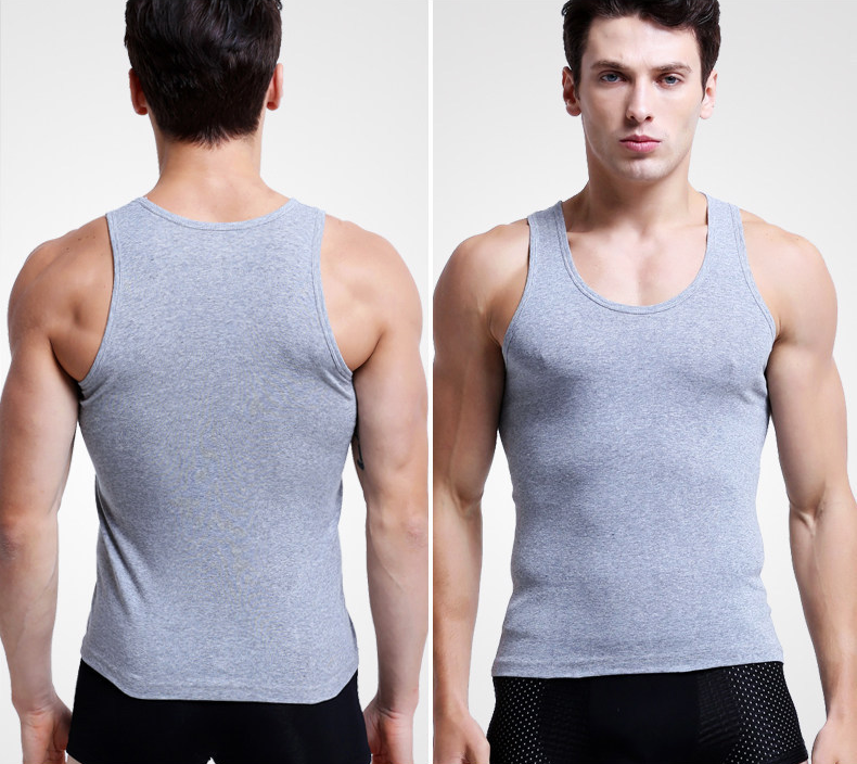 Men's Cotton Sleeveless Workout Tank Top Secondary image