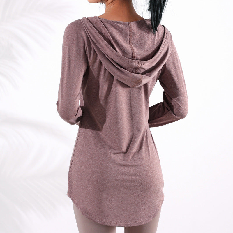 Women's Casual Loose Lightweight Sports Tops Women's Activewear Tops Unbranded Coffee XL