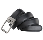 Men's Automatic Hollow Buckle Leather Belt