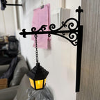T Library Bookshelf Lighting Lantern Metal Craftwork
