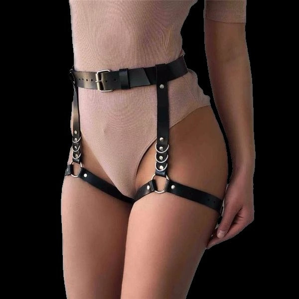 Women's High Waist Suspender Belt For Lingerie Binding