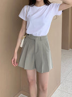Women's Pleated Skirt Shorts