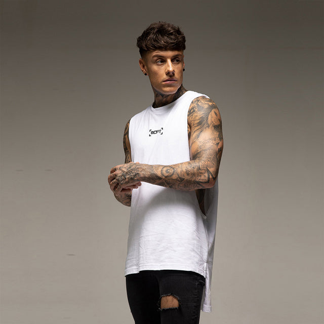 Men's Cotton Hip Hop Bodybuilding Tank Tops