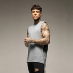 Men's Hip Hop Loose Split Tank Top