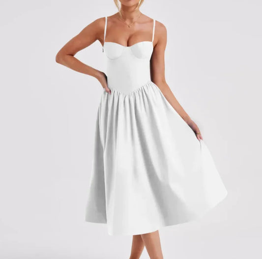 Women's French Vintage Court Style Long Dress