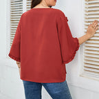 Women's Plus Size Casual Stylish Loose Tops Women's Tops & T-shirt Unbranded
