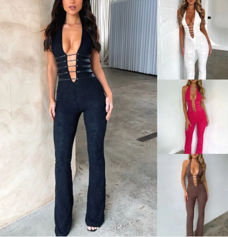 Women's Lace Fit Jumpsuit