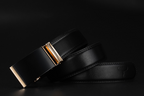 Men's Genuine Leather Automatic Buckle Belt