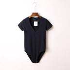 Women's Sexy Cross V Neck Slim Fit Short Jumpsuit for Women