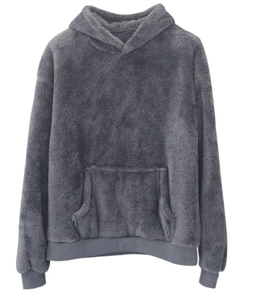VelvetEase Hoodie Unisex Unisex Hoodie Unbranded Grey 3XL