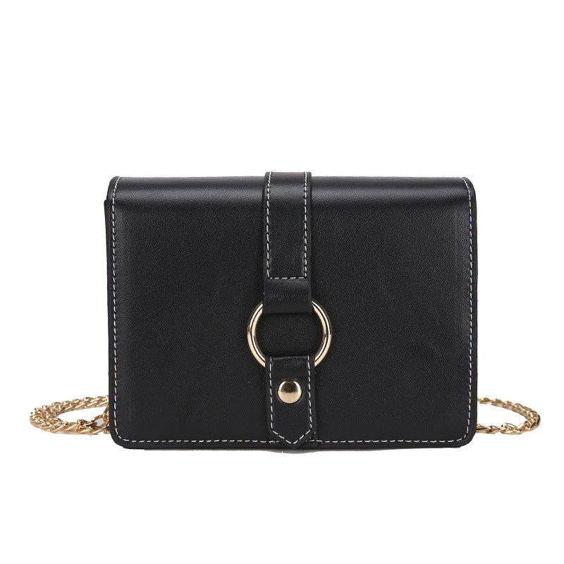 Trendy Women's Shoulder Bag - Simple Crossbody Chain Bag
