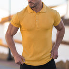 Men's Casual Short Sleeved Polo Shirt