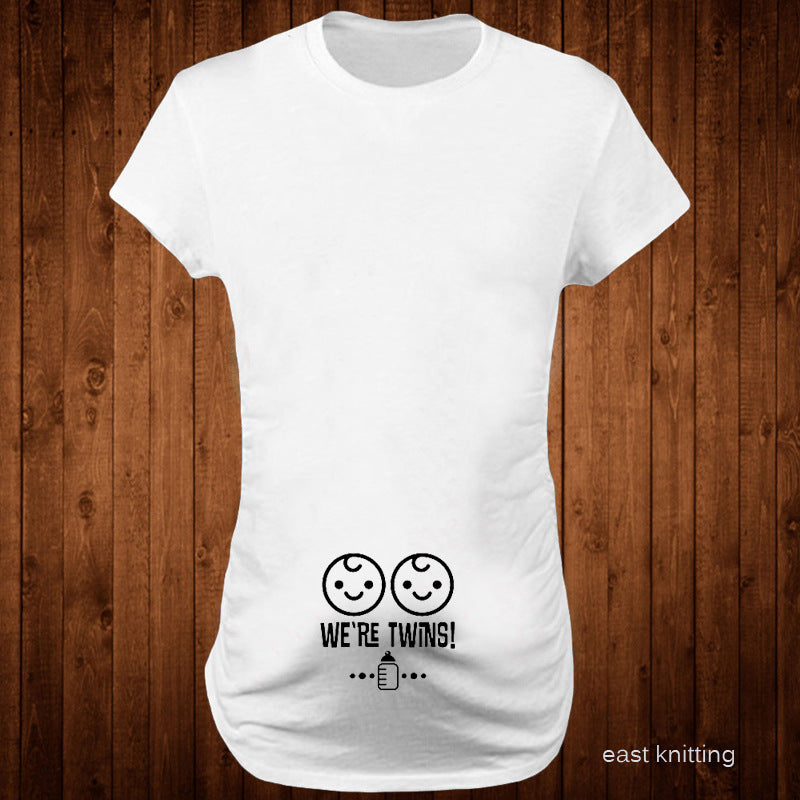 Women's Maternity Comfort Short Sleeve T Shirt