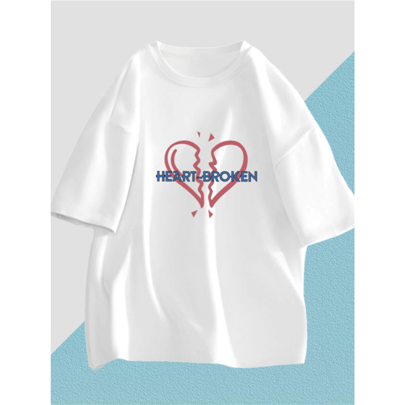 Women's Love Print Long Sleeve T Shirt