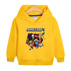 Boys Hooded Sweatshirts - Pure Cotton Casual Tops