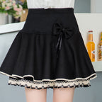 Women's Lace Pleated Skirt