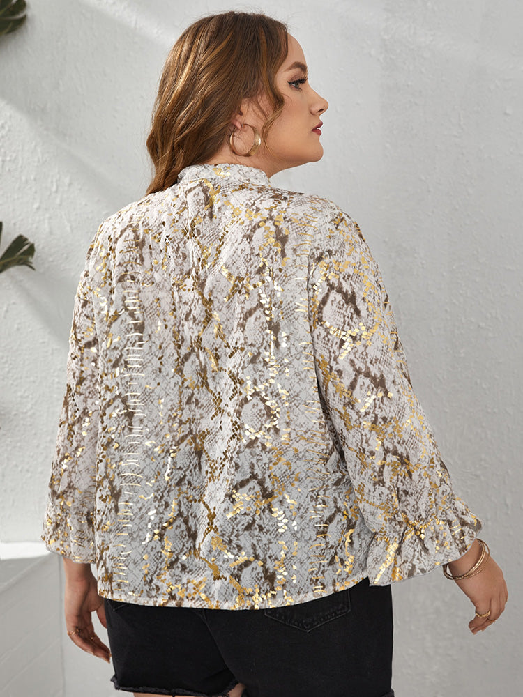 Women's Plus Size Casual Loose Tops Secondary image