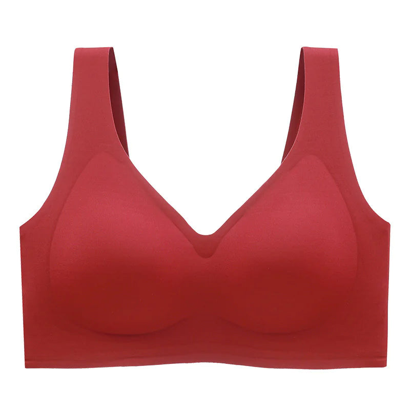 Plus Size Seamless Push Up Bra
